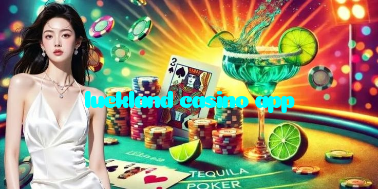 luckland casino app casino presented on mobile device in Pakistan with slots and live games